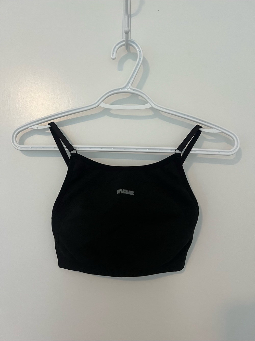 Gymshark Black/Grey Flex Strappy Sports Bra Size Small
